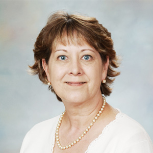 Audiologist Pam Hjertson